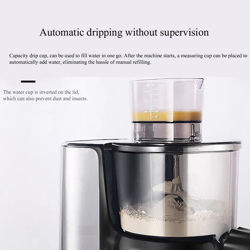 Macchina Elettrica Automatica per Pasta e Noodle Multifunzione con Estrusore e Rullo per Impasto
