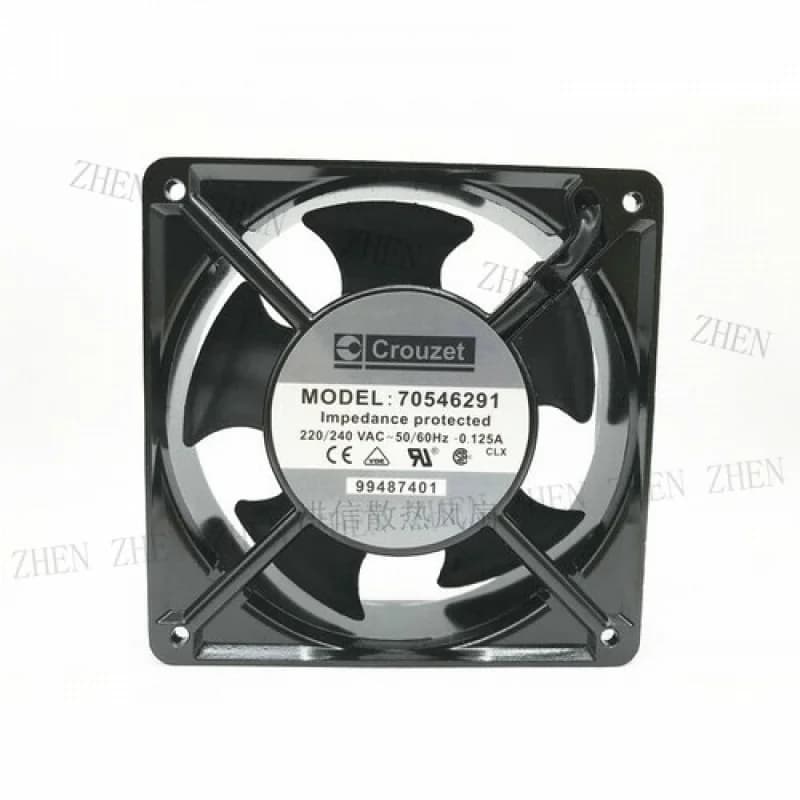 Y 1PC Crouzet 12038 12CM 70546291 220/240V 0,125A ventola di raffreddamento CA #