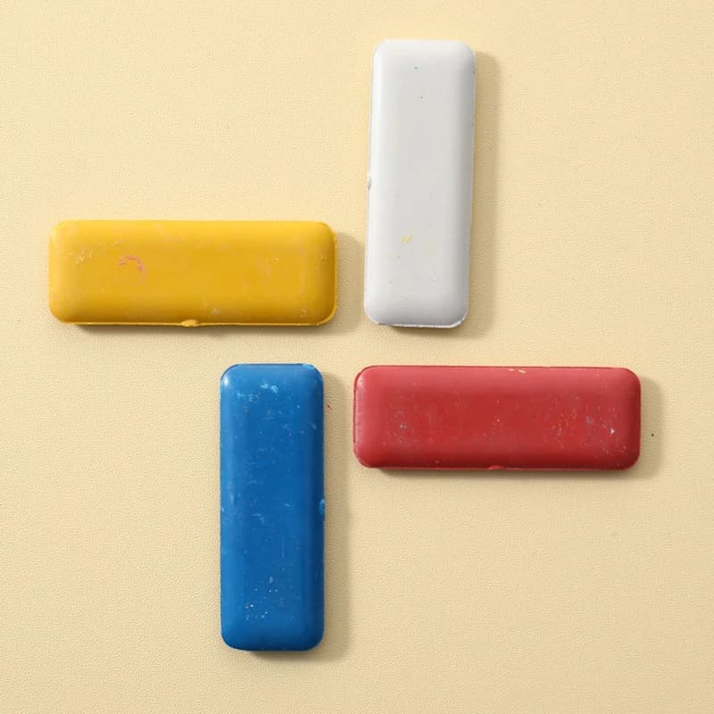 4PCS Colorful Erasable Tailors Chalk Fabric Sewing Marker Clothing Sewing Tool^..