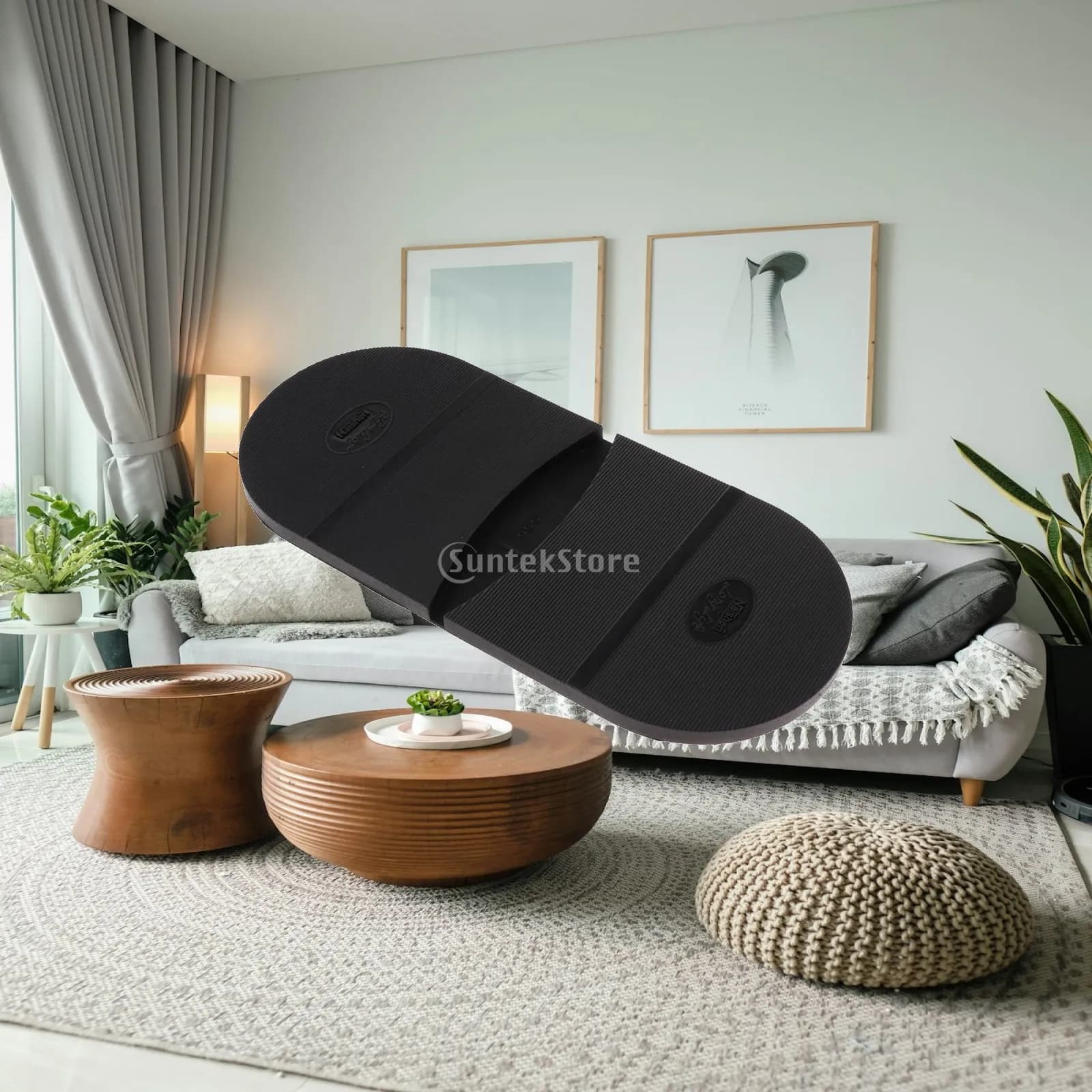 Anti Slip Half Soles Rubber Pads Replacement Shoe Sole Protector for Repairing Sneakers and Heels
