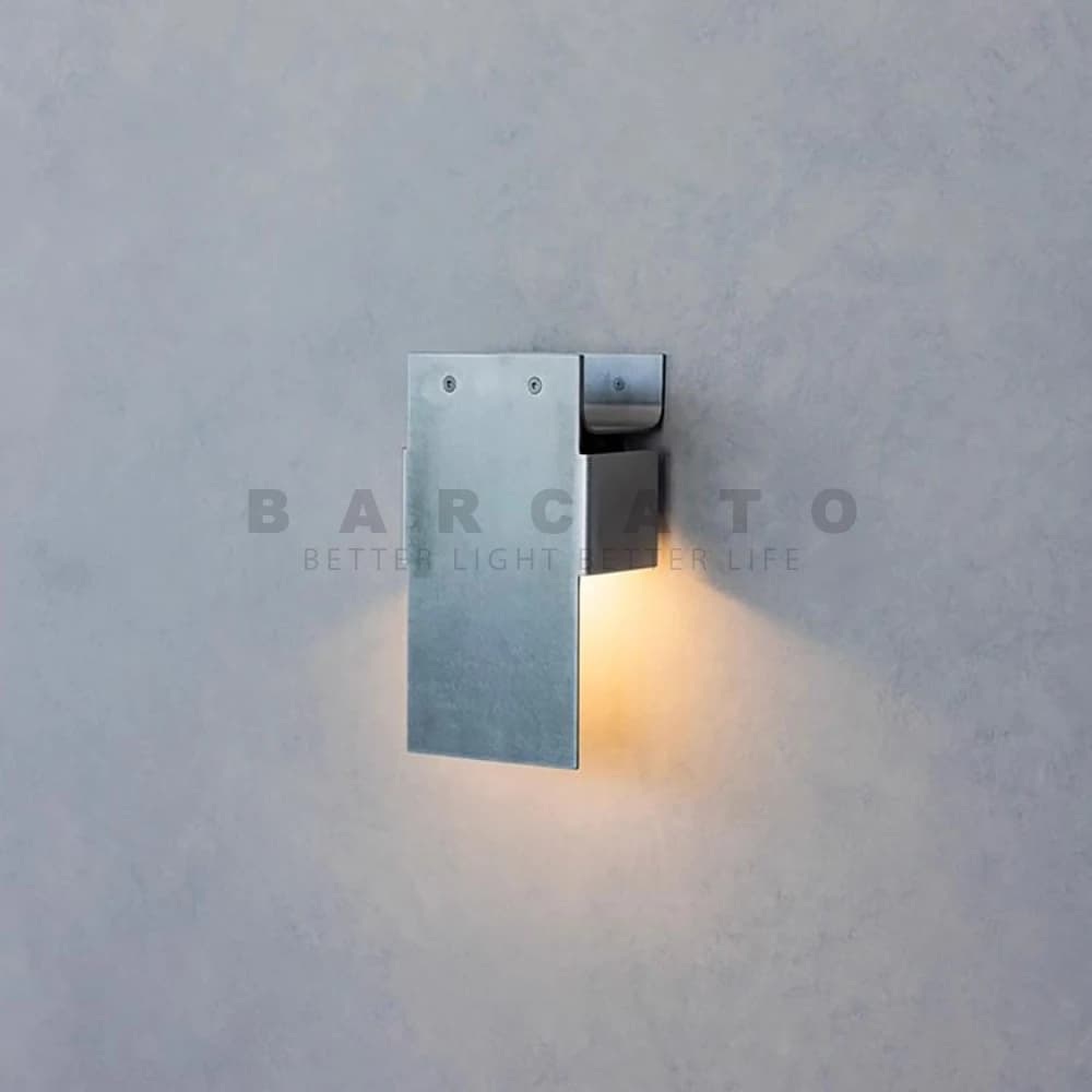 Modern LED Waterproof Wall Lights Stainless Steel Bedside Surface-Mounted Sconce for Storefront Lamp Indoor Outdoor Home Decor