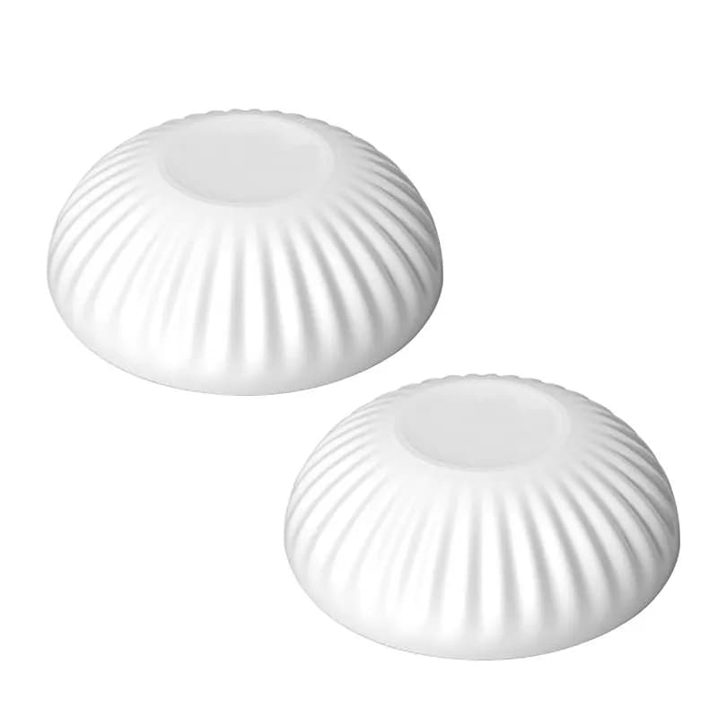 2Pcs Hygienic Odorless Silicone Door Stopper Wall Protector Door Guard Bumper for Glass Wood Tile Surfaces Universal Fit
