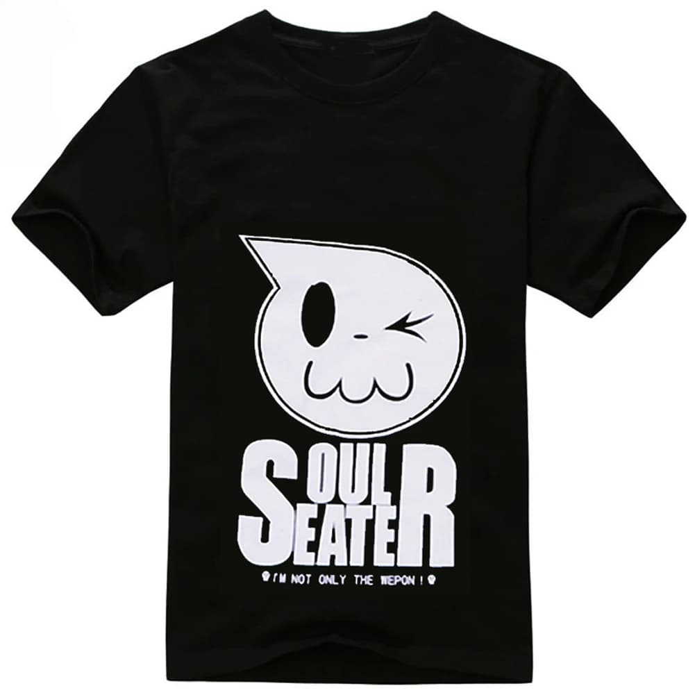 NEW SOUL EATER NOT Unisex Shibusen Japanese Famous Cosplay T-shirt short sleeve tee tops