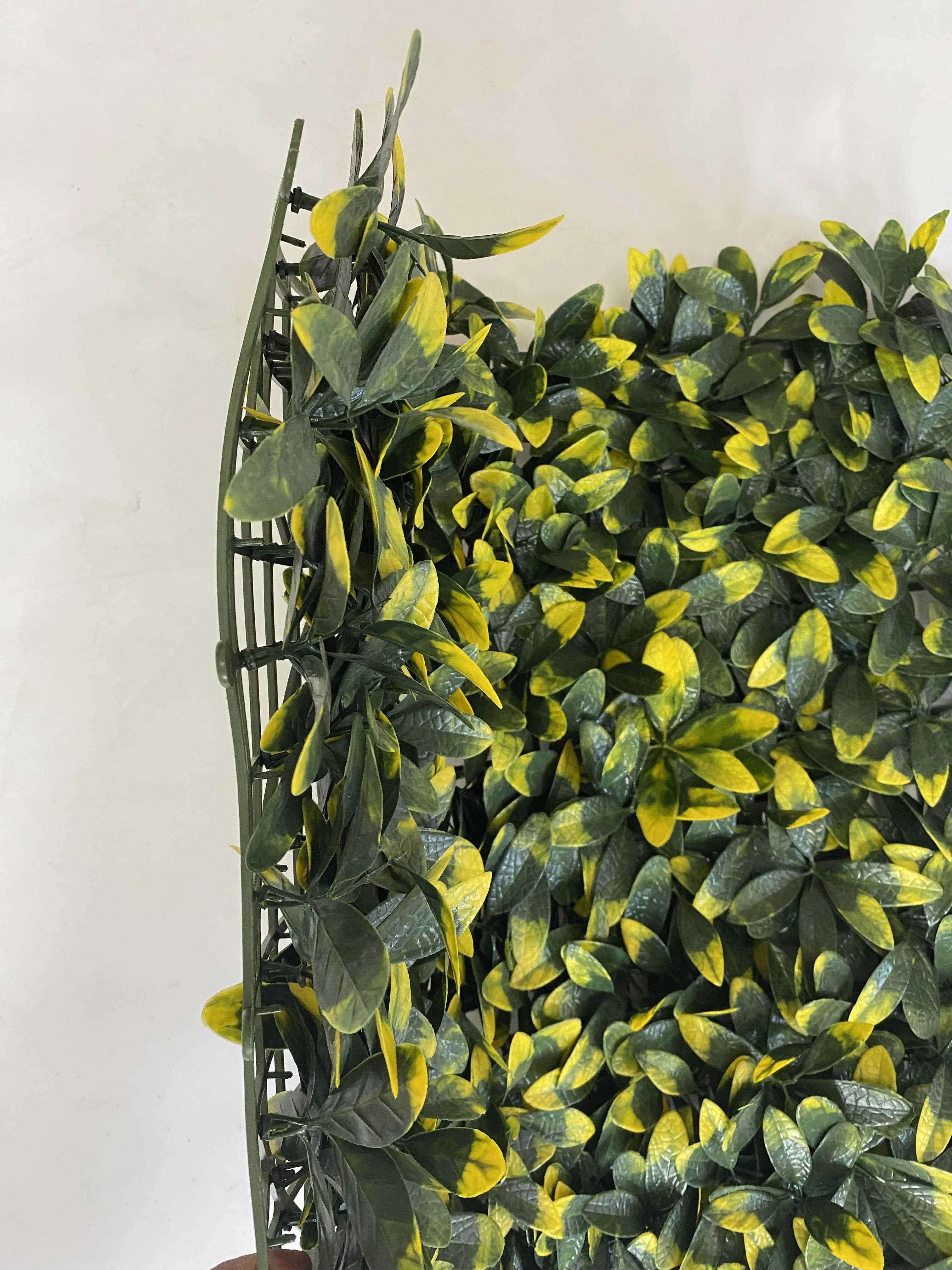 Home Garden Decorative Diy Wall Hanging Synthetic Grass Fence Fake Foliage Green Wall Artificial Plants For Wall Decoration