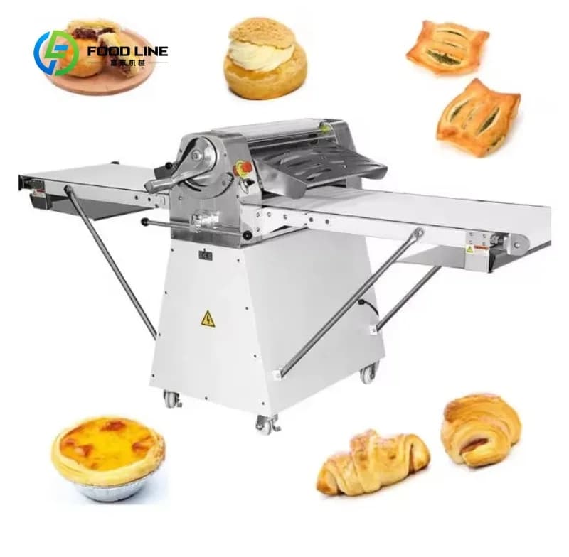 Sfogliatrice per Pasta in Acciaio Inox Personalizzata, Laminatrice/Macchina per Pressare Pasta e Fondente