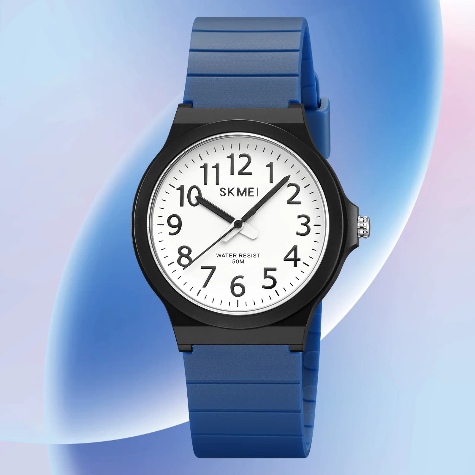 SKMEI 2557 Orologio da Polso per Studenti, Impermeabile 50M, al Quarzo, Semplice, per Uomo e Donna, Moda Casual