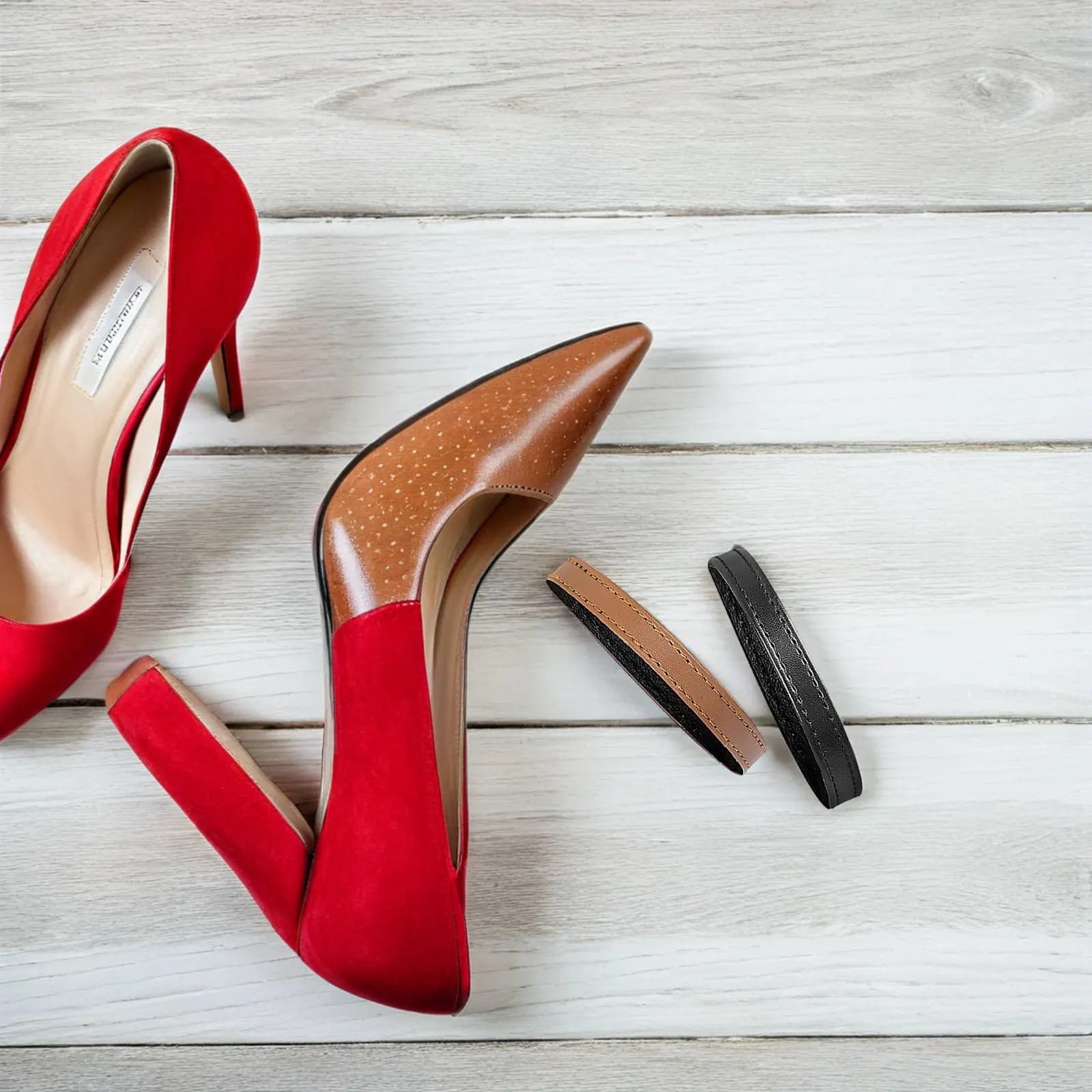 3 Paia di Cinturini Elastici per Scarpe con Tacco Alto, Lacci Antiscivolo di Ricambio per Donne, Supporto per Caviglia Staccabile, Comodi ed Eleganti