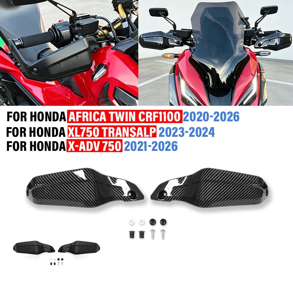 For HONDA X-ADV 750 AFRICA TWIN CRF1100/ADVENTURE SPORT Motorcycle Handguards Hand Shield Handlebar Protector Cover Accessories