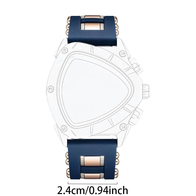 Orologio da Uomo LIGE, Cronografo Triangolare Militare, Orologio Sportivo da Polso, Orologi di Lusso Impermeabili al Quarzo per Uomo