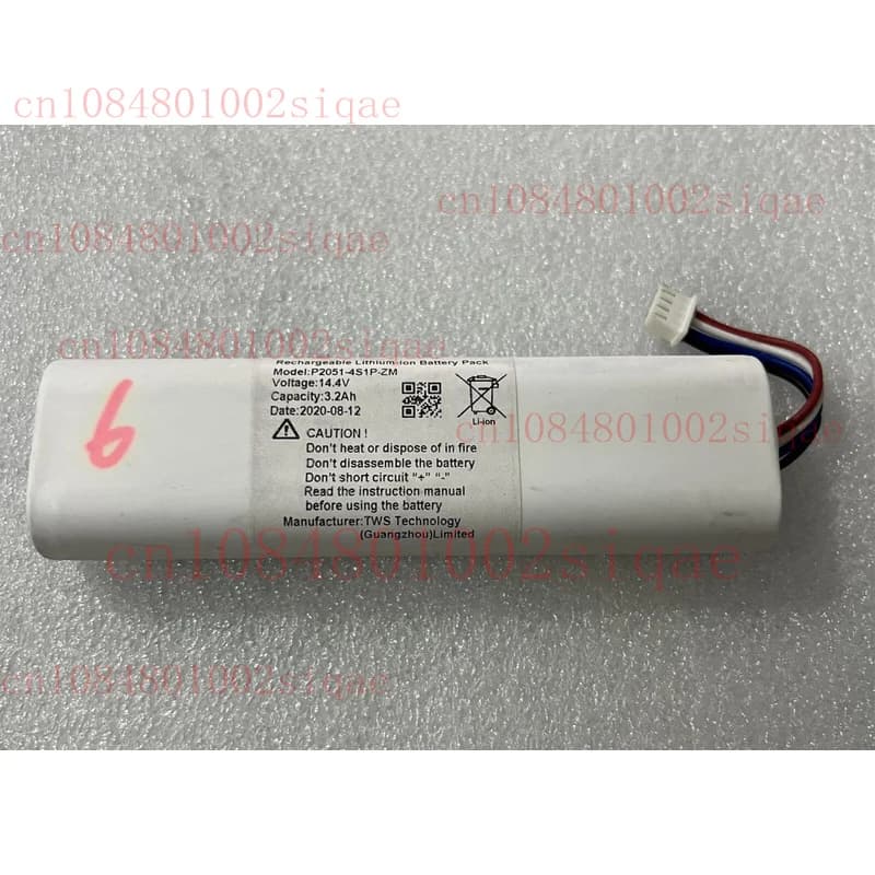 P2051-4S1P-ZM Nuova batteria da 3,2 Ah per aspirapolvere robot Xiaomi 2C STYTJ03ZHM
