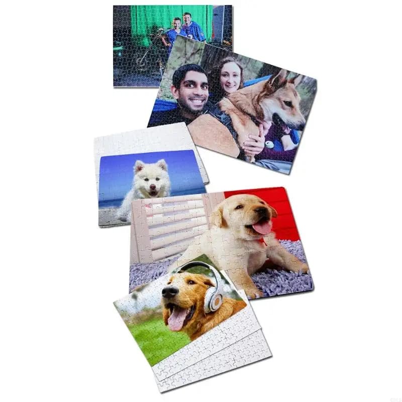 Q0KB 10 pacchetti puzzle fatti fatti a mano Sublimation Blanks puzzle PUZL