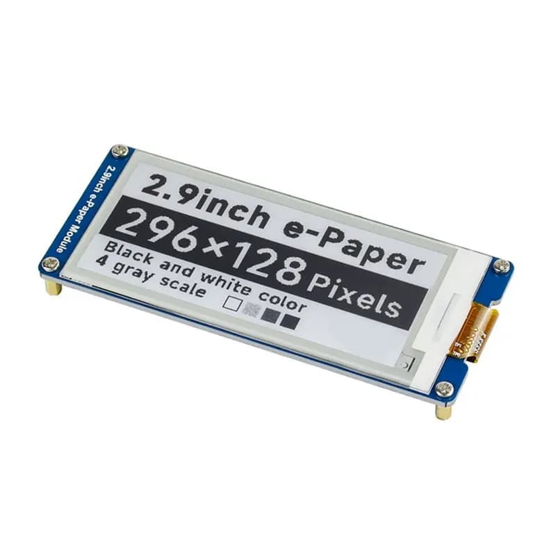 B27B DIY Electronic Paper Screen 2.9" E-Paper E-Ink Display Module 296X128 For Raspberry Pi Jetson Nano SPI Interface