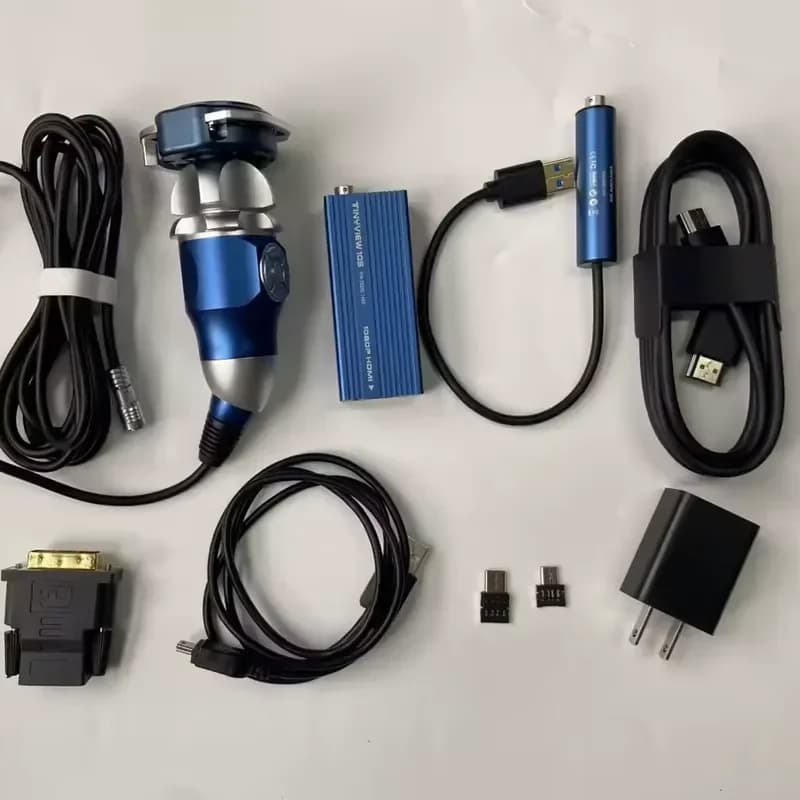 1080P Full HD Endoscopy Camera — USB & Outputs, Zero Image Delay, SD Card Storage, 1-Year Warranty