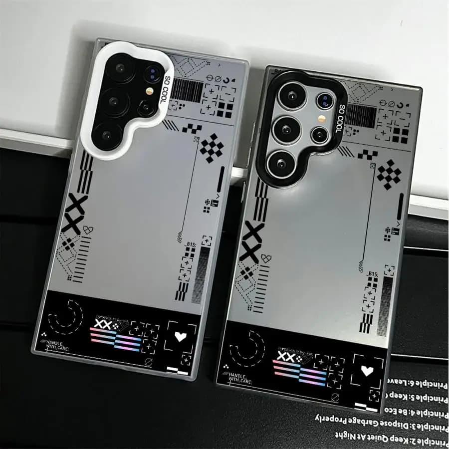 Custodia Classica a Tema Gioco Go per Samsung Galaxy S25 S23 Ultra S22 S25 Edge S20 Plus S23 Note 20 Ultra S21 S24 FE