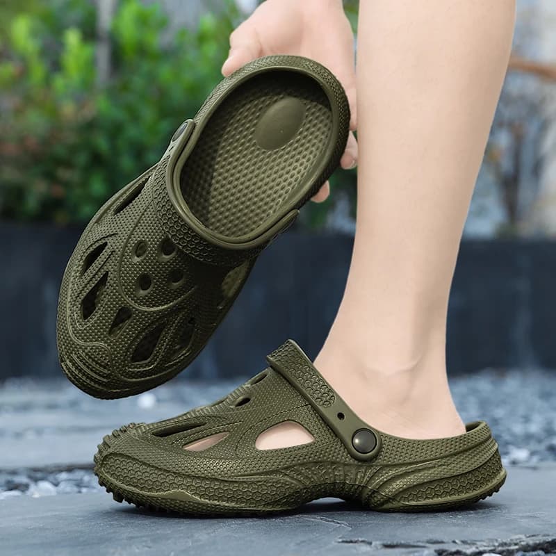 Men's New Summer Non-Slip Dual-Purpose Outdoor Beach Sandals and Slippers