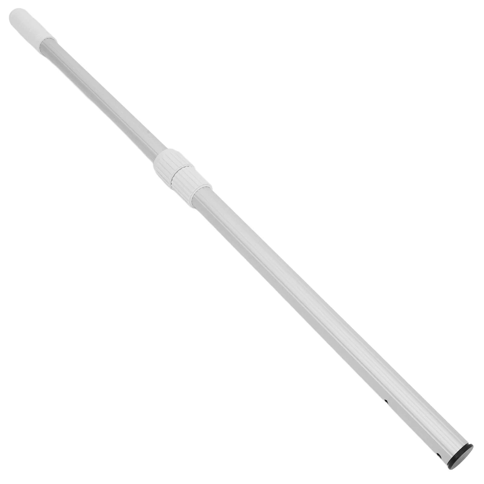Asta Telescopica in Alluminio per Rete Skimmer e Cesto per Pesci, Strumento di Pulizia Resistente e Leggero, Asta di Collegamento Estensibile