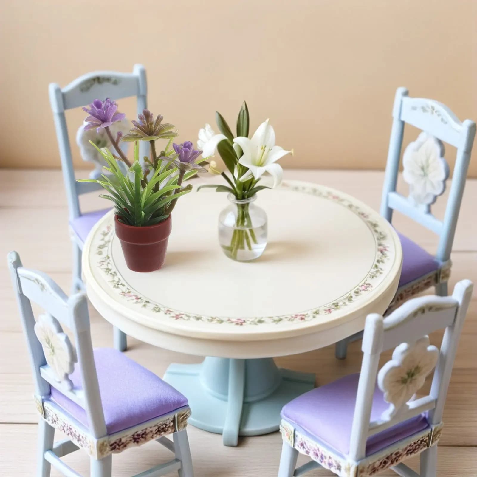 8Pcs Mini Artificial Potted Plants Realistic Tiny Bonsai Micro Landscape Dollhouse Accessories Mini Fake Plants for Terrarium