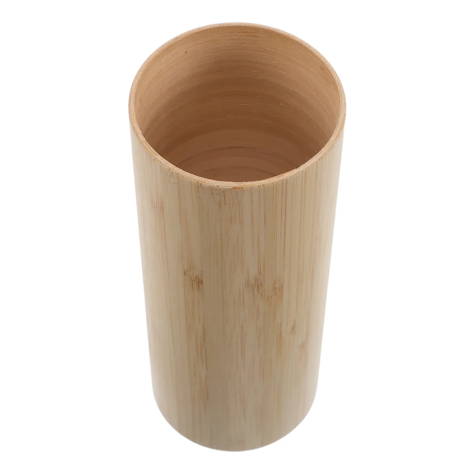 Bamboo Tube Wind Chime Parts Japanese Style Thick Bamboo Cylinder Soothing Sound Outdoor Garden Balcony Relaxing DIY Replacement