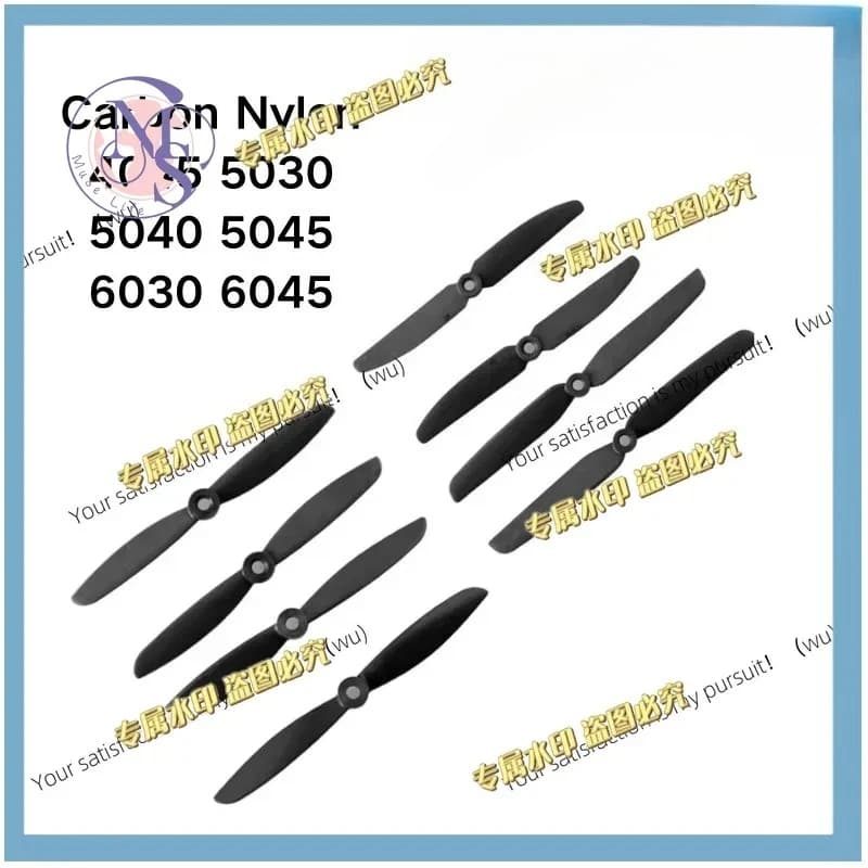 4045 5030 5040 5045 6030 6045 Gemfan 2-leaf carbon fiber nylon propeller for remote control multi-rotor drones