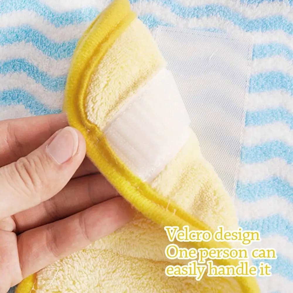 Cute Quick-drying Dog Bathrobe Soft Nightwear Pet Bath Towels Absorbent Pet Bathing Supplies Puppy Robe Cat