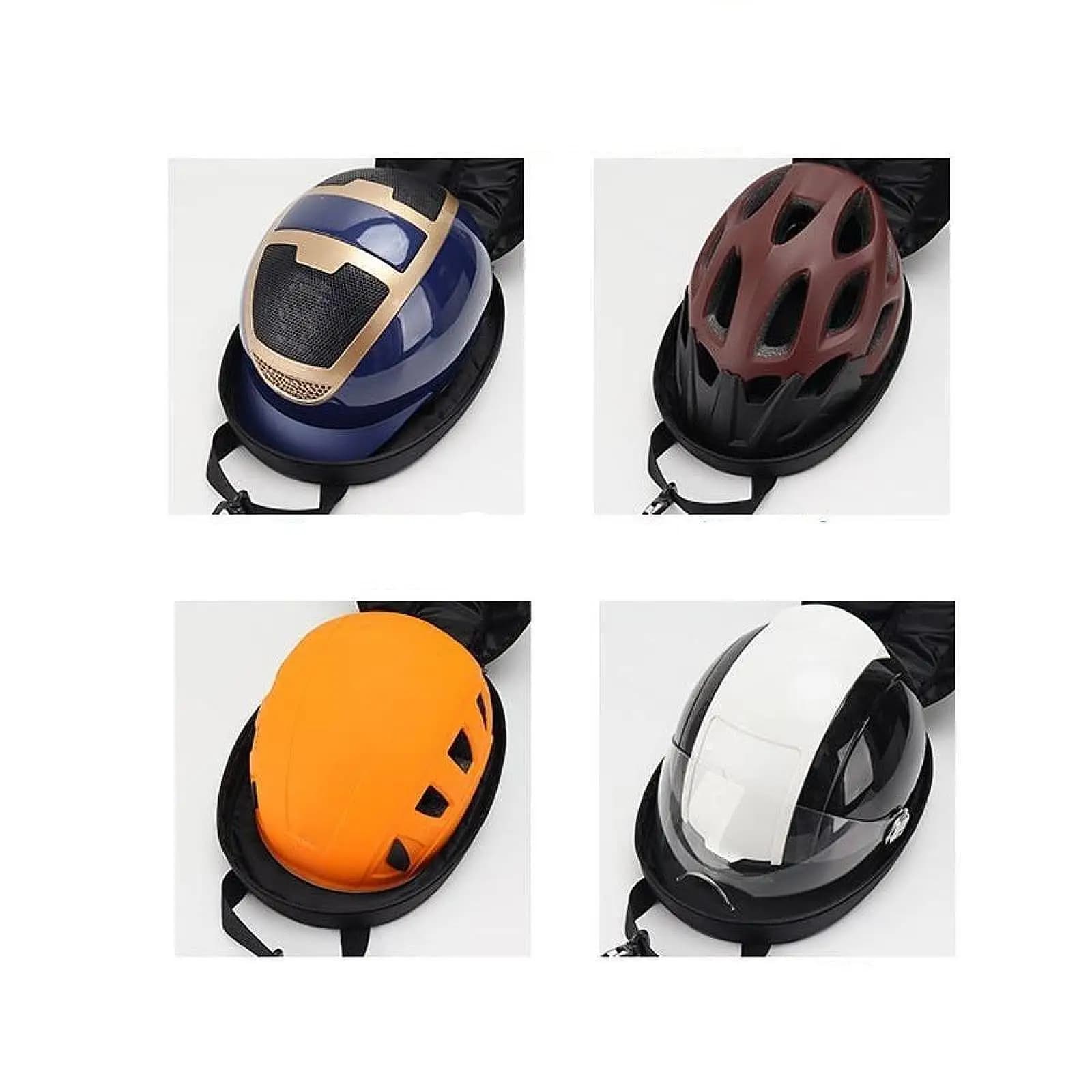 Bag for helmets Versatile Supplies Portable helmet case with zipper bag for training bike ski hiking bike