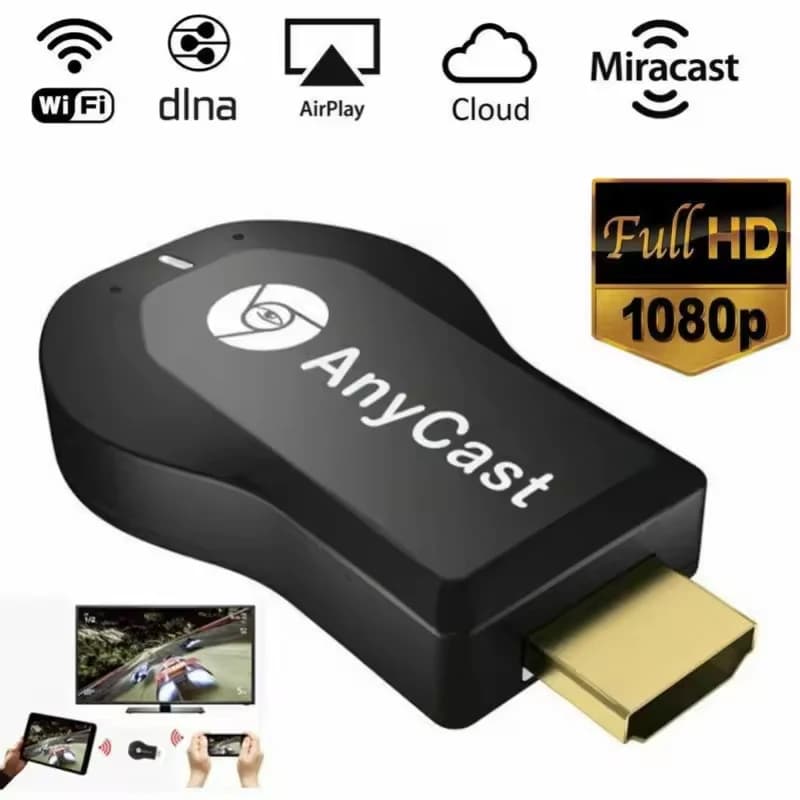 4K 1080P TV Stick compatibile HDMI M2 Plus Display WiFi wireless Ricevitore schermo TV per DLNA Airplay Miracast per AnyCast per IOS