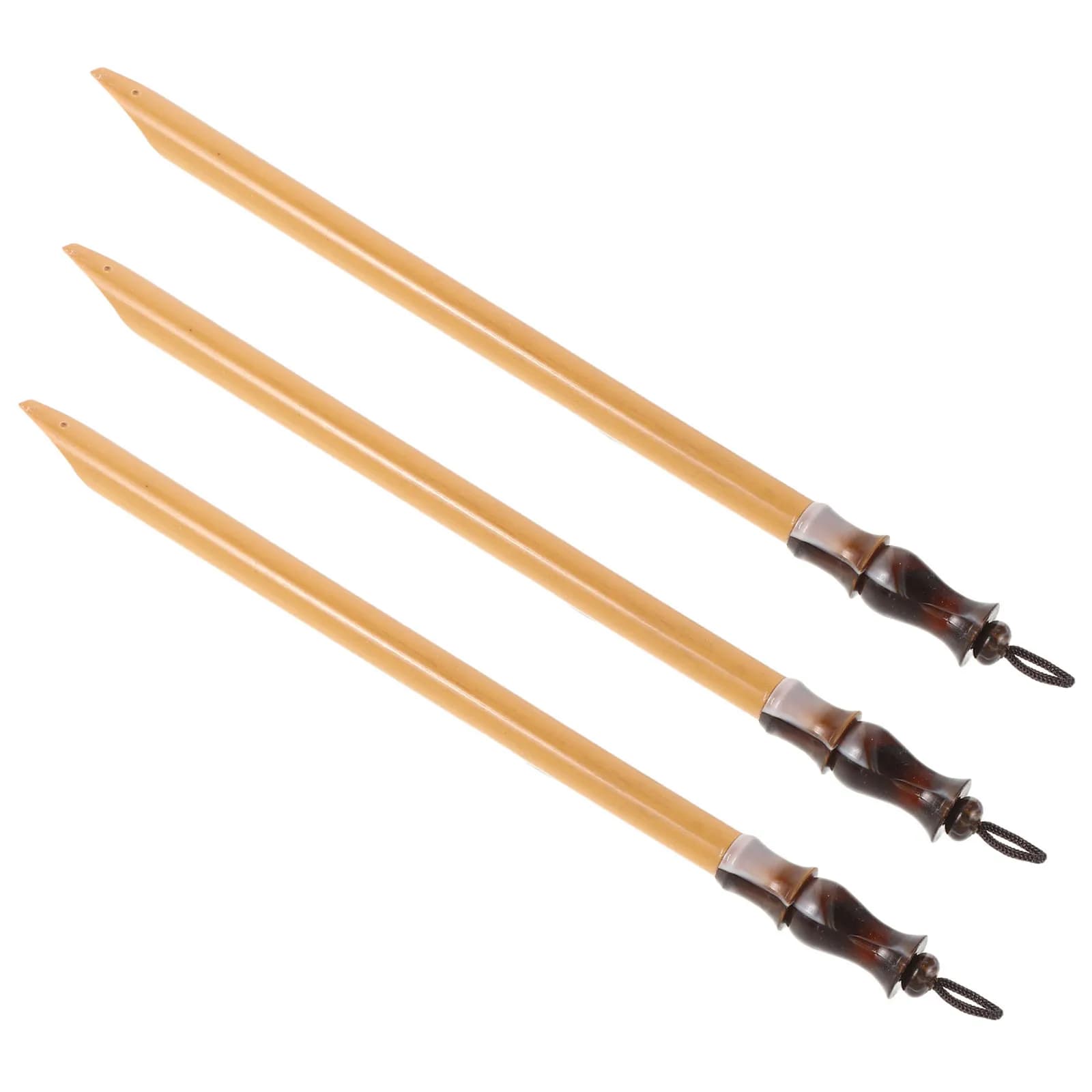 3Pcs Bamboo Calligraphy Pen Set Adjustable Left Right Slant Nib Dip Pen for Beginners Artists Calligraphy Practice Drawing Ink