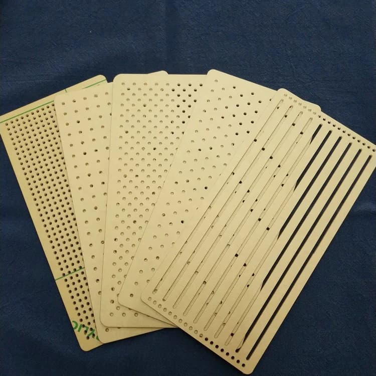 Kit da ricamo patchwork conto mano cucire strumento Quilting righello acrilico Sashiko modello di stampo di design