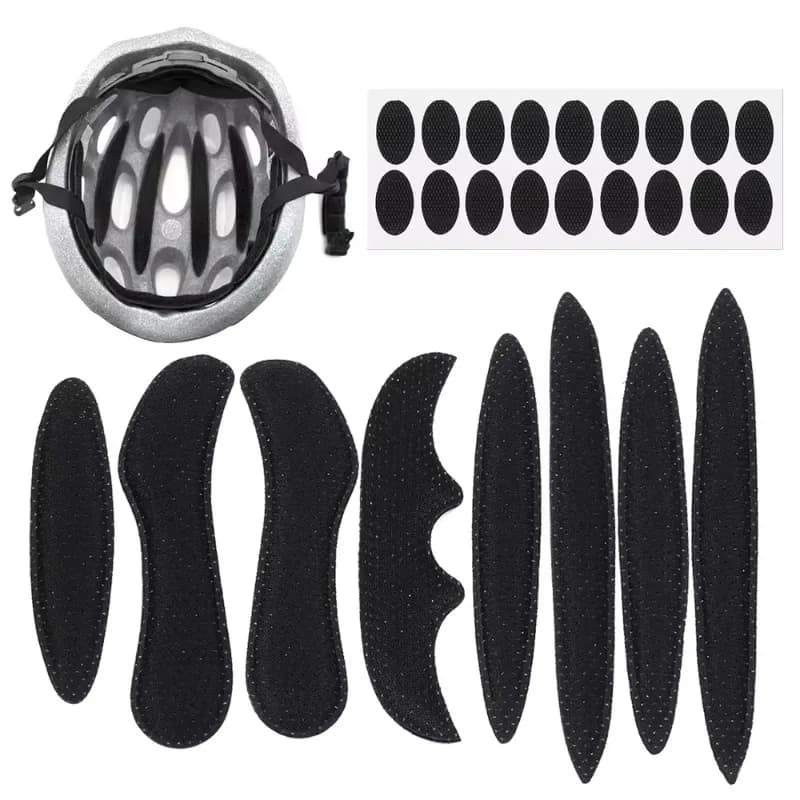 Set of 27 Pieces Supplies for Helmet, Sponge Sealed Spare Parts, Universal Foam Bearings for Motorcycles and Bicycles