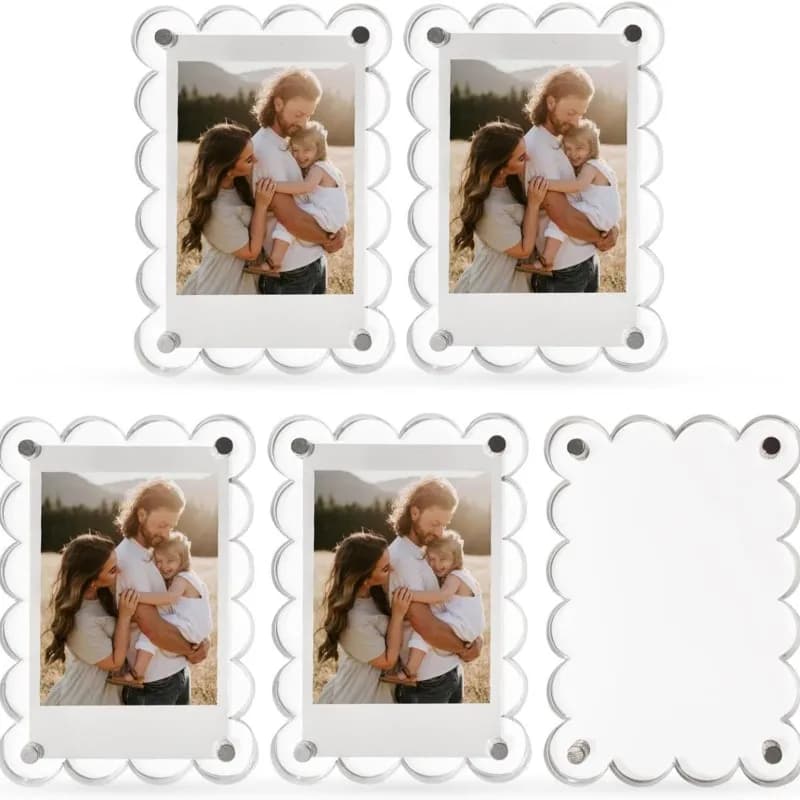 Clip Portafoto Universale da 3 Pollici per Visiera Auto, Supporto per Immagini, Decorazione Interna Auto, Organizzatore per Visiera Parasole, Regalo per Coppie