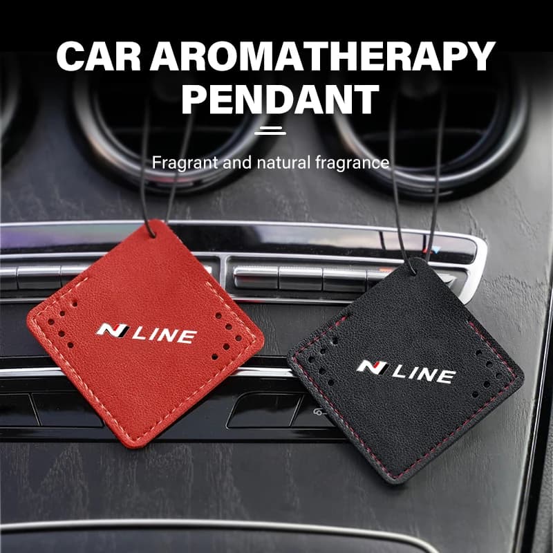 For Hyundai Car Aramatherapy Perfume Pendant Air Freshener Scent Bottle N Line i20 i30 Sonata Tucson Azera Elantra Veloster