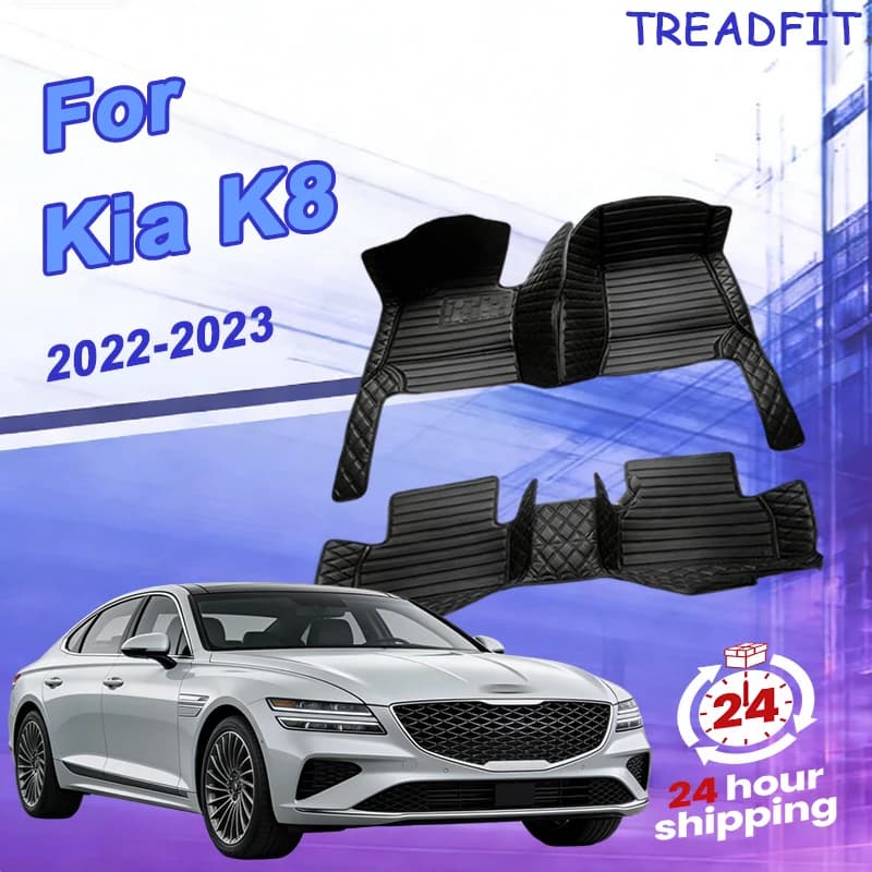 Customized Artificial Leather Car Car Mat for Kia K8 2022 2023 Protect your vehicle's interior accessory