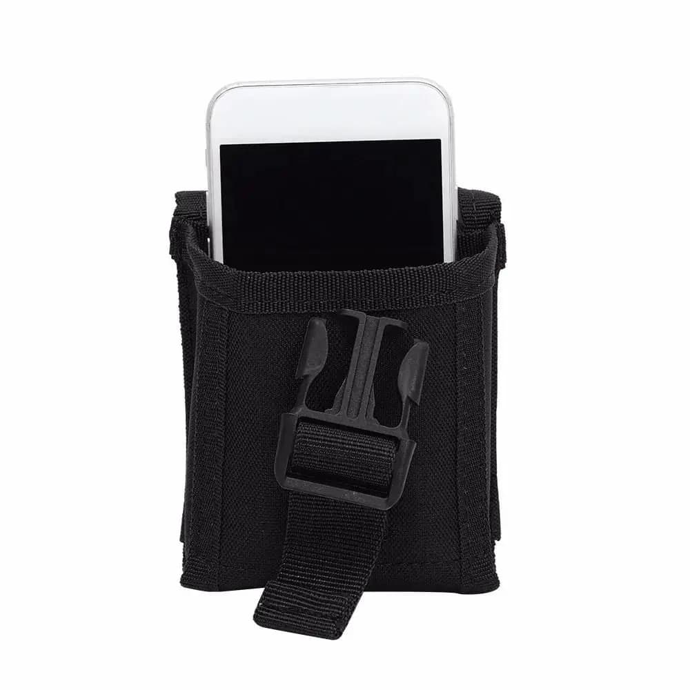 1 Pezzo Nuovo Marsupio da Corsa Molle, Borsa da Vita per Viaggi e Campeggio, Piccola Tasca Morbida, Accessori Outdoor da Uomo, Marsupio da Cintura