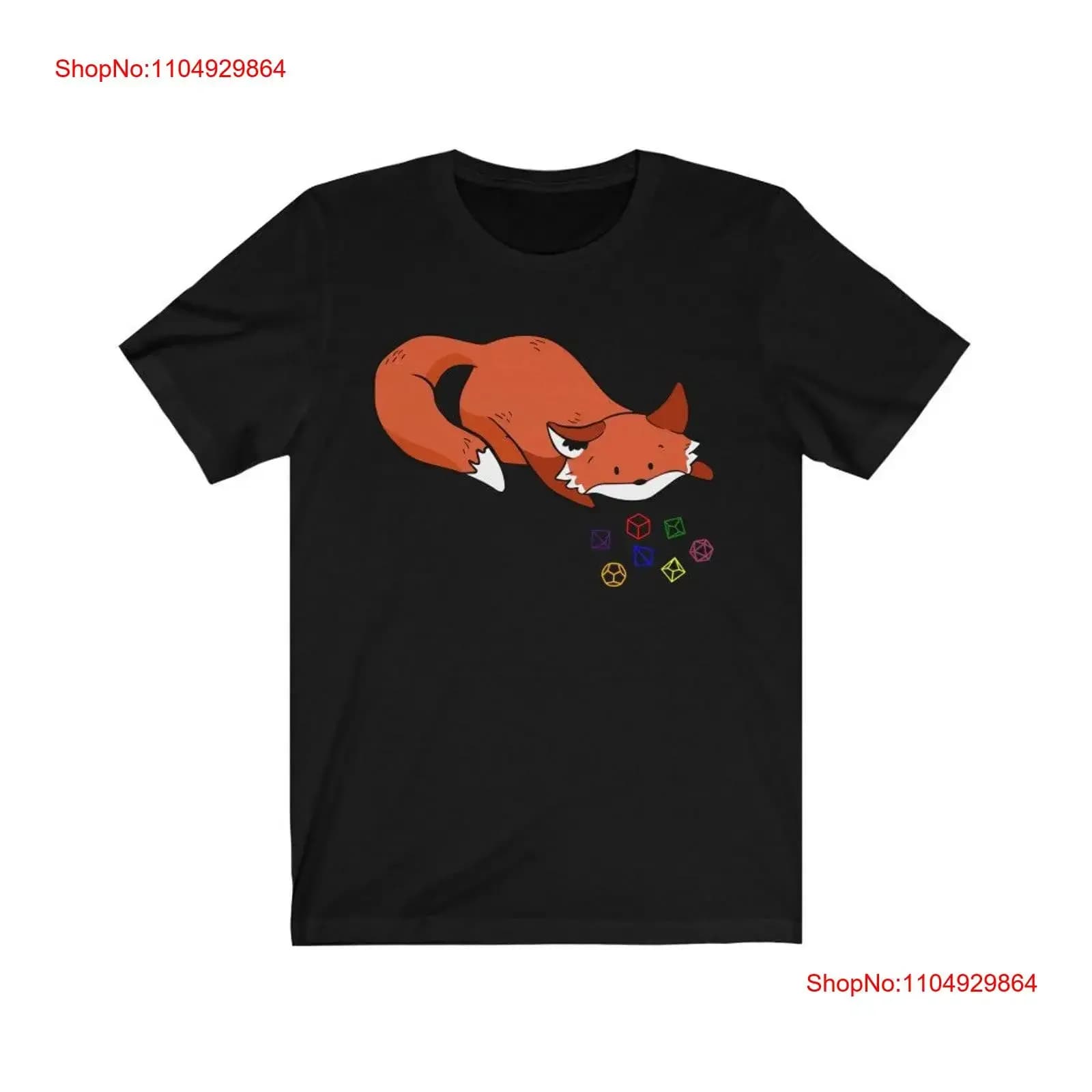 Maglietta Fox Player Rpg Game Master Tabletop Games Role Playing Board 6 vintage Washed homme Casual Comoda Unisex Morbida