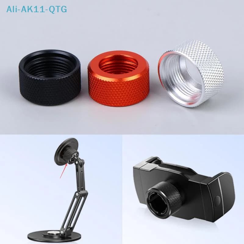 NEW 17mm Ball Head Nut Tightening Nut Fastener For Universal Phone Holder Car Mount Desktop Stand Aluminum Alloy