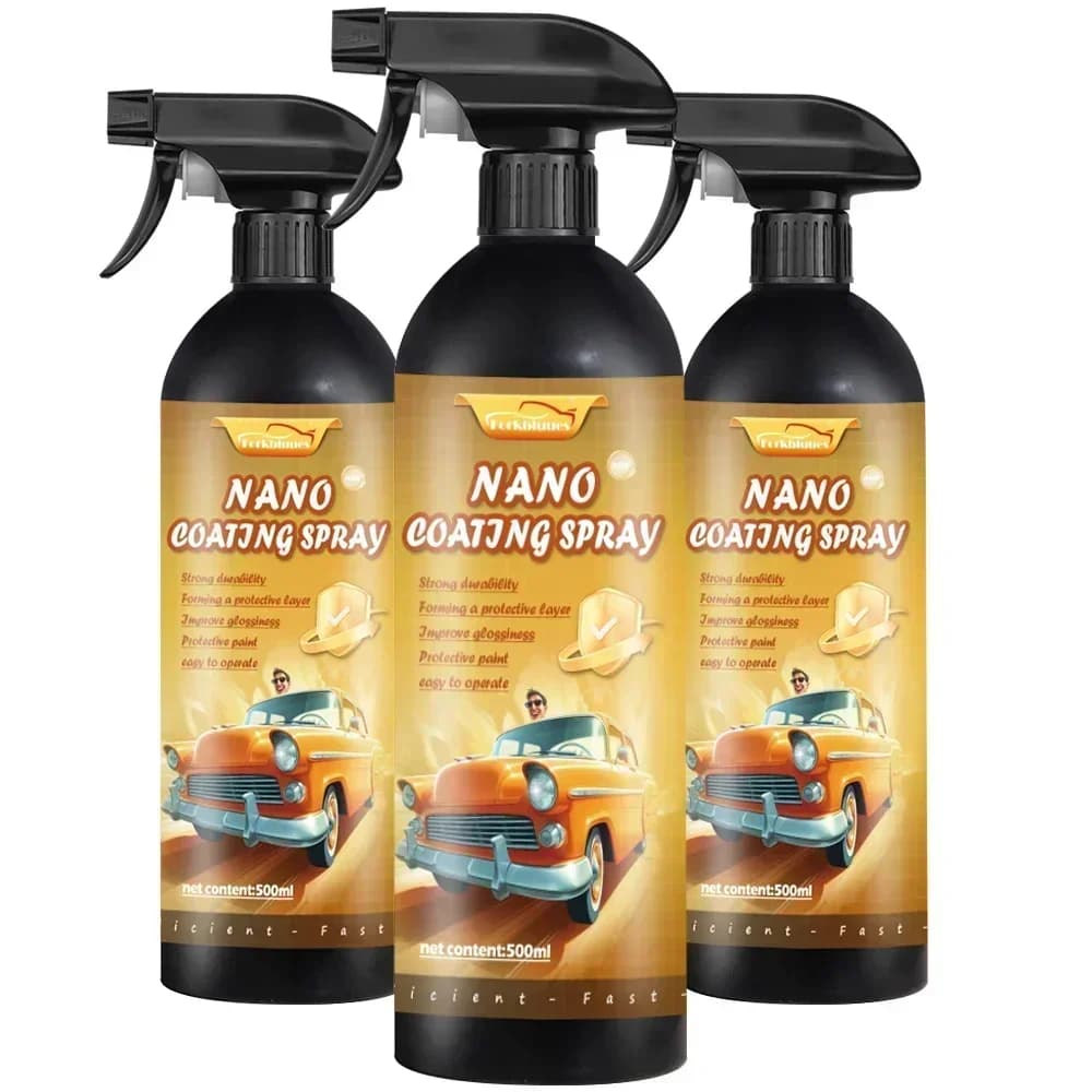 Rivestimento per auto in ceramica 500ML 9H Nano vetro liquido placcato cristallo idrofobico impermeabile lucidatura durezza della vernice cera per lucidatura per auto