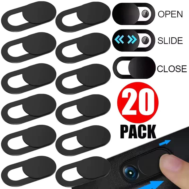 20-1 pz Universale Del Computer Portatile Del Telefono Mobile Webcam Copertura Tablet Privacy Obiettivo Adesivi Per iPad PC Anti Spia Coperture protettive per fotocamera