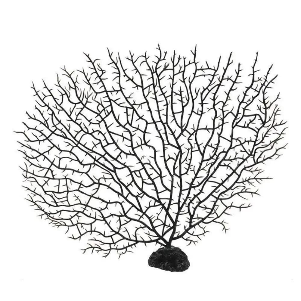 Artificial Tree Shape Aquatic Plants, Realistic Decorations for Aquarium, Fin Coral