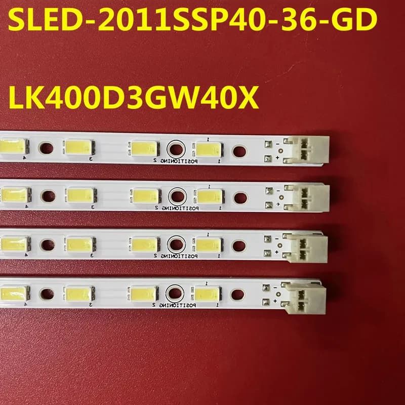40PCS Striscia di retroilluminazione a LED per LCD-40LX330A LCD-40LX430A LCD-40LX530A LCD-40LX730A LCD-40LX830A GT0330-4 SLED_2011SSP40 36 GD