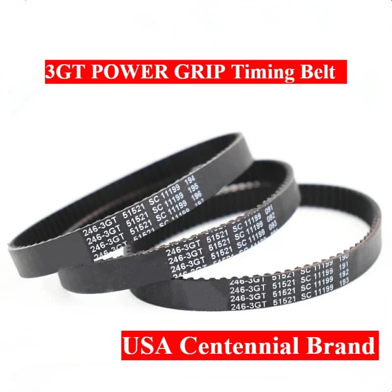 981-3GT 993-3GT 996-3GT 1005-3GT 1008-3GT Cinghia dentata per macchine utensili Strumenti per stampante 3D Cinghia sincrona in gomma per trasmissione bici