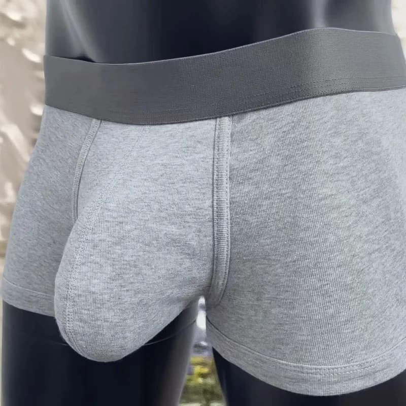 Boxer da uomo in cotone 2026 con ampie tasche, comodi e molto venduti, slip sexy da uomo.