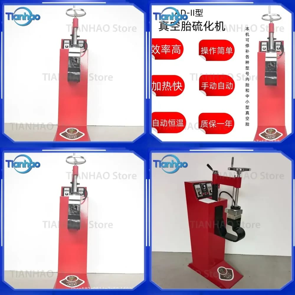 Vacuum Tire Repair Machine with Timed Temperature Regulation for Hot Repair Multi-Angle Tire Vulcanizer for Small Car Large