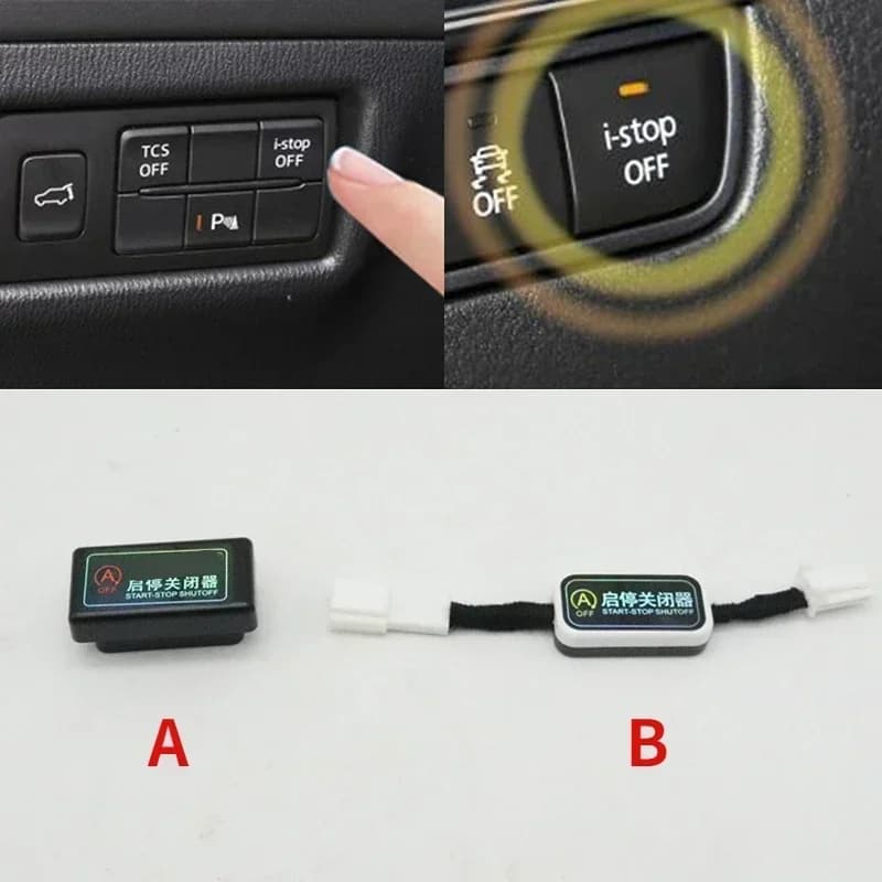 LHD Arresto Automatico Avviamento Motore I-stop Cancelatore Spegnimento Più Chiudi Spina Per Mazda 6 Atenza CX-3 CX-5 CX-8 CX-30 CX30 3 Axela BN BM