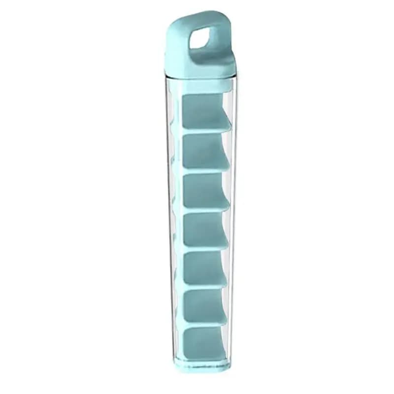 Vassoio per ghiaccio TFORU-12 con 12 scomparti, in plastica, per cocktail, succhi, whisky, con coperchio, utensile da cucina