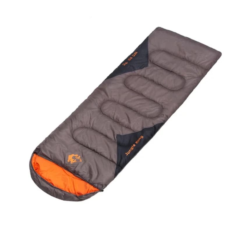 JUNGLEKING CY0904 Camping sleeping bag for outdoor hiking Ultralight waterproof 4 seasons Hot envelope Sleeping bag for backpack