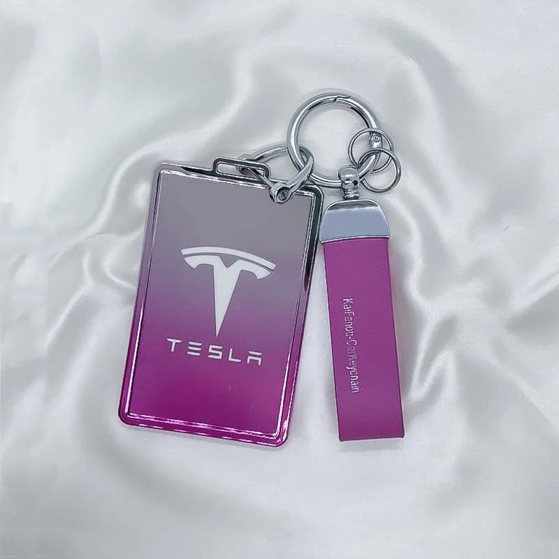 TPU Car Smart NFC Card Key Case Bag Fob Cover Protector Shell For Tesla Model 3 Model S Model X Model Y Keychain Accessories