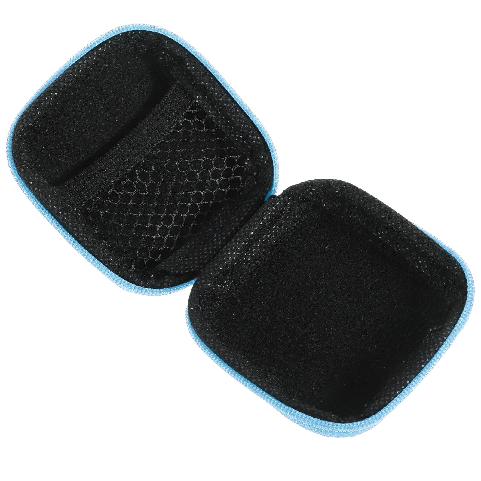 Elegante custodia per auricolari in EVA per auricolari wireless, tappi per le orecchie e accessori tecnologici, organizer elettronico compatto da viaggio con cerniera