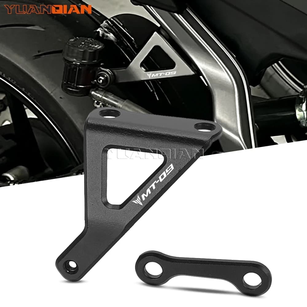 Accessori Moto: Set Copri Poggiapiedi Passeggero con Tappi di Chiusura per Yamaha MT-09 MT09 MT 09 SP 2024 2025 2026