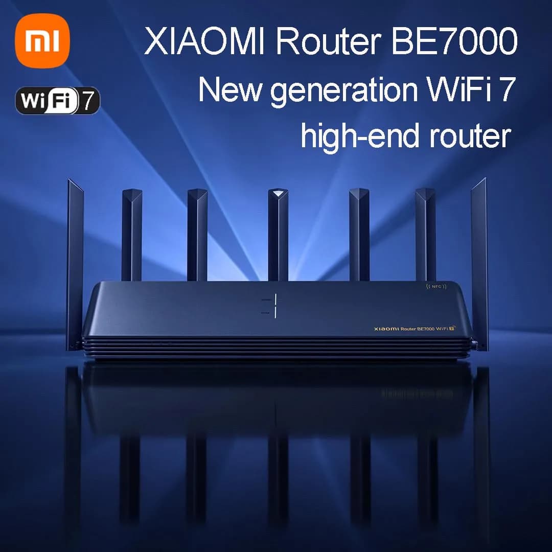Xiaomi wifi7 Router BE7000 160MHz 1GB di memoria Tri-band Office Home Mesh ripetitore segnale esterno amplificatore di rete wifi Extender