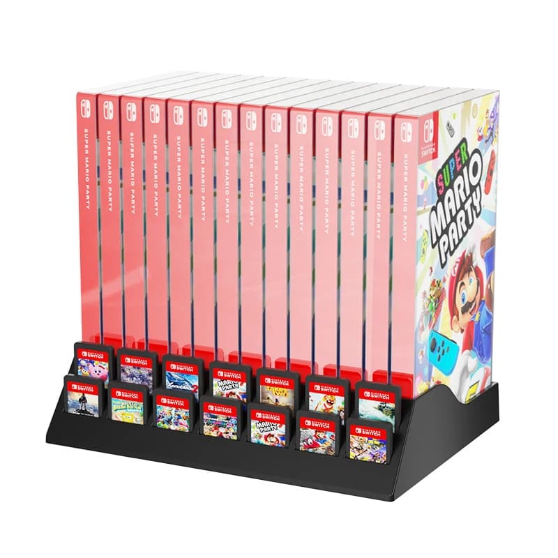Custodie da gioco/porta carte NS2 per tavolo, supporto per organizer per riporre dischi da scrivania per Nintendo Switch 2